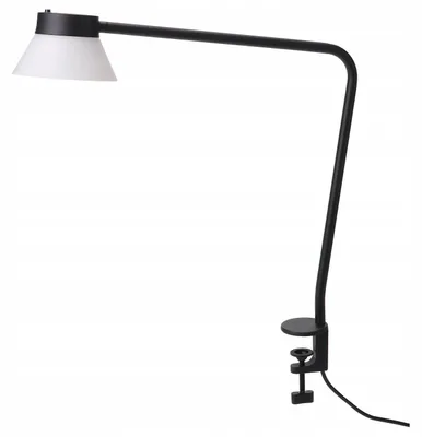 Produktbild von IKEA SAMBORD Schreibtischlampe schwarz weiß verstellbar