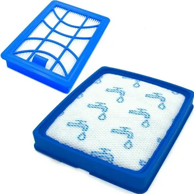 Produktbild von 1 Hepafilter-Set passend für Philips PowerPro Expert FC9729, FC9741–FC9746