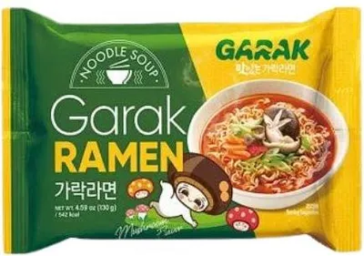 Produktbild von GARAK Mushroom flavor Instant noodle 130g