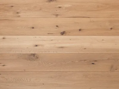 Produktbild von Timefloor | 2,873 m² | Eiche Natur 10mm Parkett, Eiche Astig Rohoptik Landhausdiele Gebuerstet, Massivholz Bodenbelag, Langlebig, Strapazierfaehig, Naturbelassen