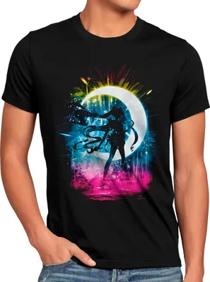 Produktbild von BaumwolleCloud Sailor Storm Herren T-Shirt anime manga cosplay crystal