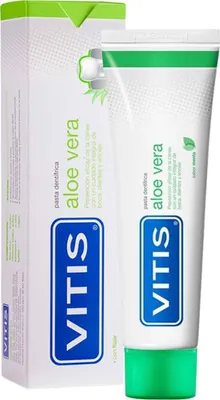 Produktbild von 1x Vitis Zahnpasta mit Aloe Vera 100 ml