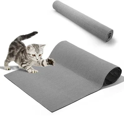 Produktbild von Krabmat für Katzen, selbstklebend, für Katzenmauer, kratzbar, für Katzen, Ersatz für Kratzbalken