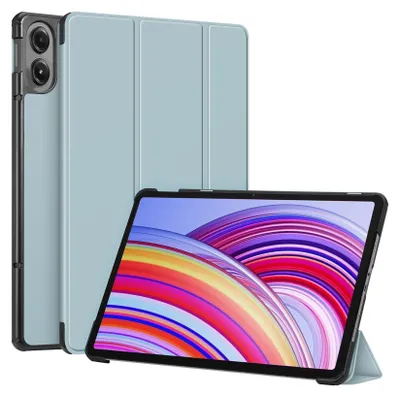 Produktbild von Fintie Hülle für Xiaomi Redmi Pad Pro 12.1 Zoll 2024 - Ultra Schlank Superleicht Kunstleder Schutzhülle Cover mit Auto Schlaf/Wach Funktion (Eisblau)
