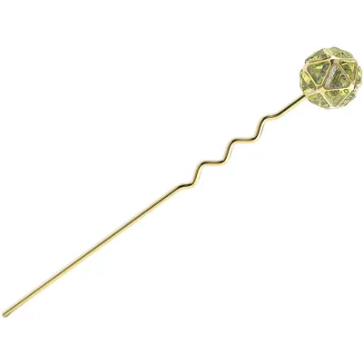 Image de Swarovski CRA002 Haarnadel, Grün, Goldlegierungsschicht 5617733 Neuheit 2022