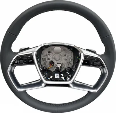 Obrázok produktu pre Neues Original Beheiztes Lenkrad Dsg Leder Schwarz Multifunktion Audi A8 A6 A7 Q7 Q8 E-Tron 4N0419508 4Ke419091A