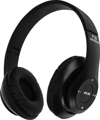 Produktbild von Audio Over-ear Kopfhörer Bluetooth 4.0/ 3.5mm Klinkenstecker – Schwarz