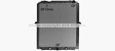 Produktbild von Kühler, Motorkühlung HIGHWAY AUTOMOTIVE 10033069
