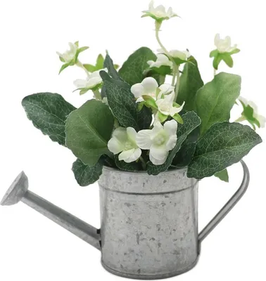 Immagine prodotto di Pianta decorativa in plastica acciaio 7,62 x 8,13 x 7,62 cm