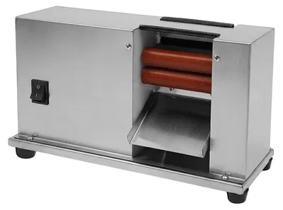Produktbild von Bohnenschälmaschine - Halbautomatischer Bohnenschäler - 304 Edelstahl - Doppelwalze - Kupfermotor - 10 kg/h Kapazität - Silber