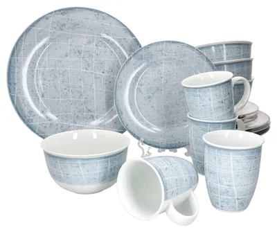 Obrázek produktu pro Ritzenhoff 16ks Nordic Ellen 4ks Kombinovaná sada Porcelánový hrnek Talíř Miska