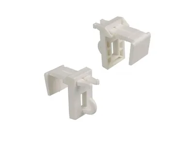 Produktbild von 2er Set Klemmträger mit Haken Halter für Ösenaufhängung