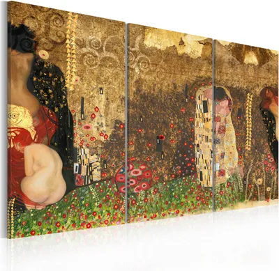 Immagine prodotto di Quadri astratti per parete, 120x80 cm, set di 3 pezzi – Quadri per il soggiorno, stampe su tela moderne, decorazioni per la parete della camera da letto, stampe su tela, modello 020101-62