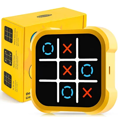 Productafbeelding van Elektronisch Tic Tac Toe Spel, 3 in 1 Handheld Puzzelconsole