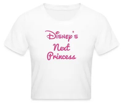 Produktbild von Disney Prinzessinen Disneys Next Princess Crop Top, XS, Weiß