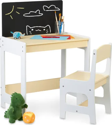 Produktbild von relaxdays Kindersitzgruppe mit Tafel