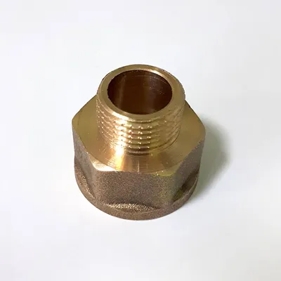 Produktbild von Reduzierstück, Adapter, Messing, AG 3/8 Zoll x IG 1/2 Zoll