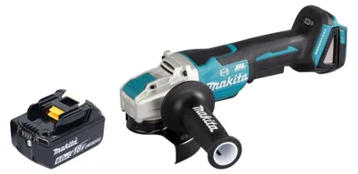 Produktbild von Makita DGA 520 G1X1 Akku Winkelschleifer 18 V 125 mm X-LOCK Brushless + 1x Akku 6,0 Ah - ohne Ladegerät