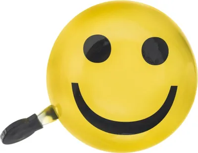 Produktbild von Ding Dong XXL Fahrrad Klingel Smiley Ø 80mm Fahrradglocke Glocke Fahrradklingel