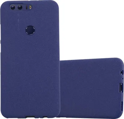 Produktbild von Cadorabo Schutzhülle für Honor 8 / 8 PREMIUM Hülle in Blau Handyhülle TPU Etui Cover Case