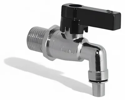 Immagine prodotto di Rubinetto a sfera 1/2" in ottone per fusti e contenitori