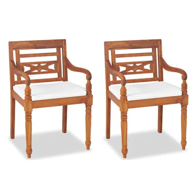 Immagine prodotto di set 4 pezzi da giardino con cuscini in teak massiccio