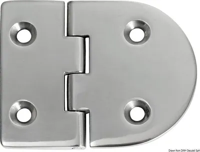 Produktbild von Scharnier B 95° AISI316 63x40 mm , 1 Stück