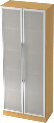 Produktbild von Schrank Buche 2004x800x420mm m.Glastüre