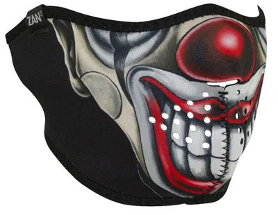 Produktbild von Zan Headgear Neoprene Half Schutzmaske Schwarz Frau Schwarz One Size