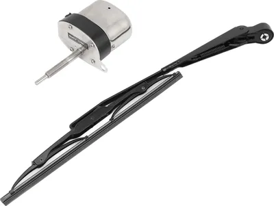 Immagine prodotto di 12 V 105 ° di rotazione del kit motore tergicristallo universale braccio elettrico set per trattore pesca barca ATV UTV