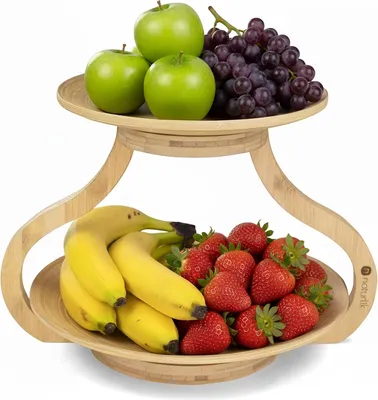 Produktbild von Famanu Etagère Bamboe - 2 Etagen