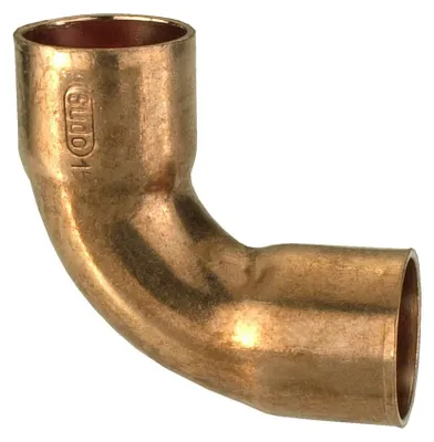 Produktbild von Cornat Löt-Bogen 90 Grad, Kupfer, 2 Muffen, A 22 mm, 10 Stück, 1 Stück, T5602A22