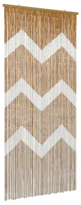 Produktbild von “2026 Modern“ Mehrfarbig Insektentürvorhang Mehrfarbig 200 x 90 cm Bambus - Designermöbel 78756 - Plissees