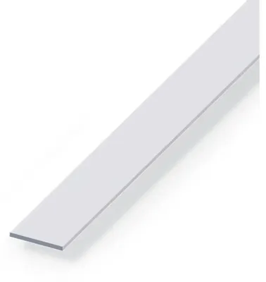 Produktbild von alfer Flachprofil Aluminium eloxiert silber