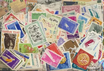 Produktbild von Briefmarken Rumänien 500 verschiedene Sondermarken