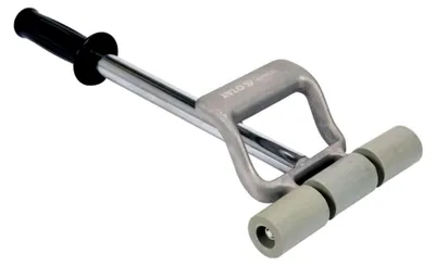 Produktbild von Teleskop Andrückrolle mit Stahlgriff 190 mm