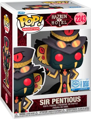 Obrázek produktu pro Figurka POP z kolekce Hazbin Hotel, postava Sir Pentious, exkluzivní vydání
