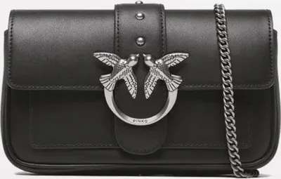 Obrázok produktu pre Pinko Bag Love One Pocket Birds Black