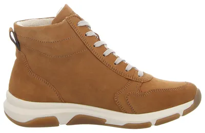 Imagen del producto de Remonte: Botas de mujer, estilo botín, con cordones, color marrón, para uso casual