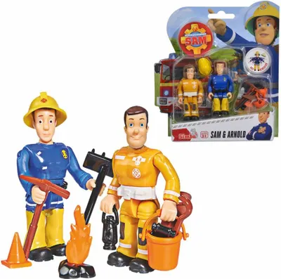 Produktbild von Sam & Arnold | Spiel-Figuren Set | Feuerwehrmann Sam | Simba Toys