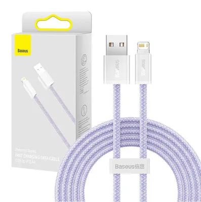 Image de Cable Usb Do Lightning Baseus Dynamic, 2.4A, 2M (Fioletowy)