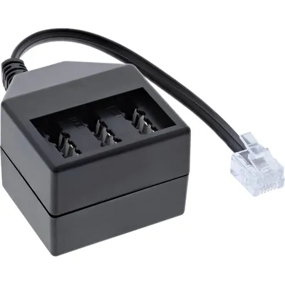 Image de InLine® 69942A Câble adaptateur TAE, RJ11 (6P4C) prise sur TAE NFN prise