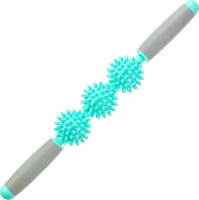 Produktbild von Faszienmuskelroller - Cellulite-Massagegerät - Faszienrolle für Cellulite und Muskelkater - Nacken, Bein, Rücken, Körper Roller Deep Tissue Massage Stick Tools - 3 Bälle Größe Version