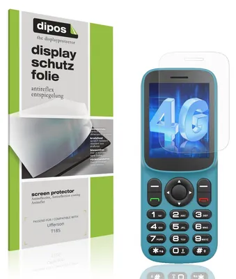 Image de 4x Film de protection d'écran pour Ufferson T185 protecteur antireflet dipos