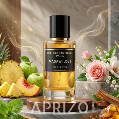Produktbild von Madawi Love Damen Eau de Parfum, fruchtig-blumiger und langanhaltender Duft, 50 ml