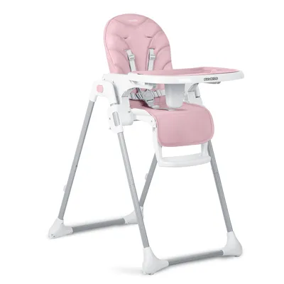 Image de Ricokids Tulo chaise d'alimentation rose