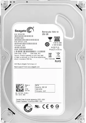 Produktbild von Dell 0V174X 250GB SATA 8MB 7.2K ST3250312AS