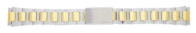 Produktbild von JuwelmaLux Uhrenband Bicolor PVD Beschichtet JL30-10-5085 18 mm