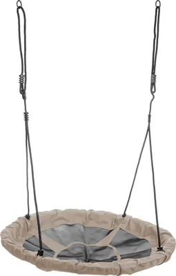 Obrázok produktu pre nabbi Detská hojdačka Nest 95 cm - čierna / béžová