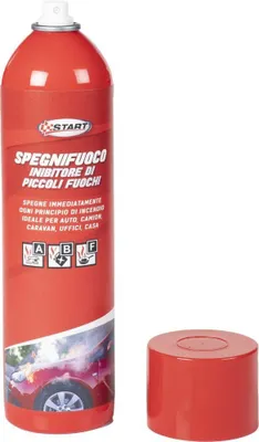 Productafbeelding van Brandblusser, zilverkleurig, 600 ml, voor uw veiligheid